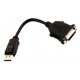 Переходник Display Port - DVI PNY CALI0125 / 030-0173-000 (Кызыл)