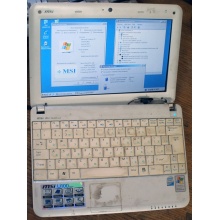 Нетбук MSI Wind U100 (Intel Atom N270 1.66Ghz /1024Mb DDR2 /120Gb /10" 1024x600) - Кызыл