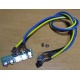 Панель передних разъемов (audio в Кызыле, USB в Кызыле, FireWire) для корпуса Chieftec (Кызыл)