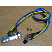 Панель передних разъемов (audio в Кызыле, USB в Кызыле, FireWire) для корпуса Chieftec (Кызыл)