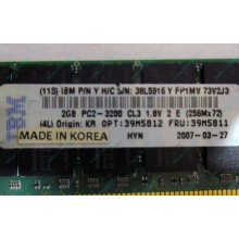 IBM 39M5811 39M5812 2Gb (2048Mb) DDR2 ECC Reg memory (Кызыл)