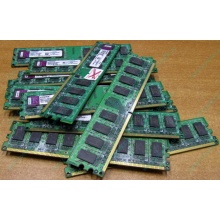 ГЛЮЧНАЯ/НЕРАБОЧАЯ память 2Gb DDR2 Kingston KVR800D2N6/2G pc2-6400 1.8V  (Кызыл)