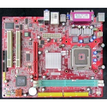 Материнская плата MSI MS-7142 K8MM-V socket 754 (Кызыл)