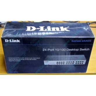 Коммутатор D-link DES-1024D 24 port 10/100Mbit металлический корпус (Кызыл)
