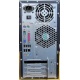 Компьютер Б/У HP Compaq dx7400 MT (Intel Core 2 Quad Q6600 (4x2.4GHz) /4Gb /250Gb /ATX 300W) вид сзади (Кызыл)