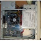 Маленький компактный компьютер Intel Core i3 2100 /4Gb DDR3 /250Gb /ATX 240W microtower вид внутри (Кызыл)