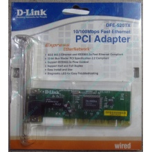 Сетевой адаптер D-Link DFE-520TX PCI (Кызыл)