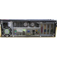 Б/У Kraftway Prestige 41180A (Intel E5400 /2Gb DDR2 /160Gb /IEEE1394 (FireWire) /ATX 250W SFF desktop) вид сзади (Кызыл)