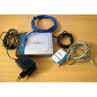 ADSL 2+ модем-роутер D-link DSL-500T (Кызыл)