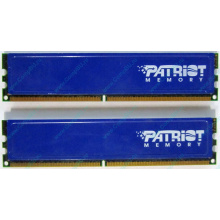 Память 1Gb (2x512Mb) DDR2 Patriot PSD251253381H pc4200 533MHz (Кызыл)