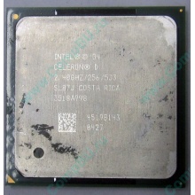 Процессор Intel Celeron D (2.4GHz /256kb /533MHz) SL87J s.478 (Кызыл)