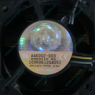 Вентилятор Intel A46002-003 socket 604 (Кызыл)