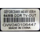GEFORCE4MX 440-8X 64MB DDR TV-OUT (Кызыл)