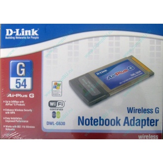 Wi-Fi адаптер D-Link AirPlusG DWL-G630 (PCMCIA) - Кызыл
