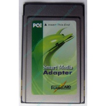 Smart Media PCMCIA адаптер PQI (Кызыл)